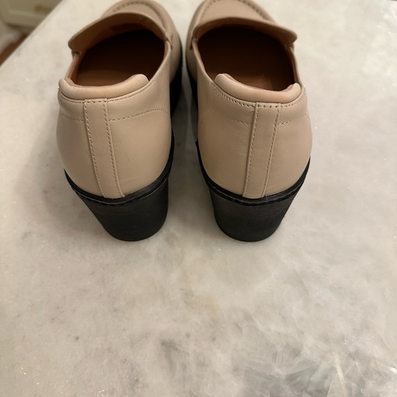 FitFlop Pilar Leather Platform Loafers 7 - Picture 3 of 7